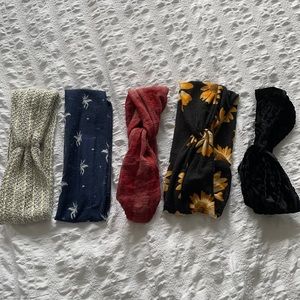 5 headbands